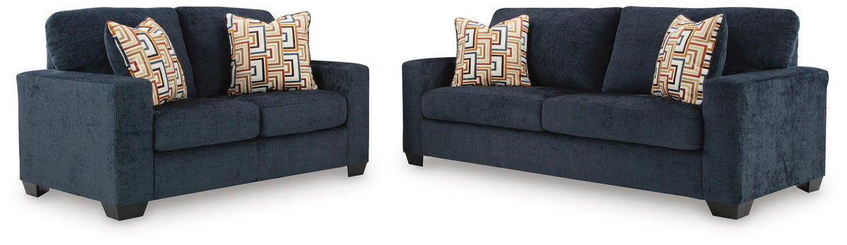 Aviemore Sofa and Loveseat (24303-SI)