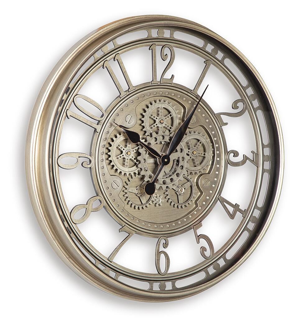 Gilover Wall Clock (A8010386-SI) - Image 3