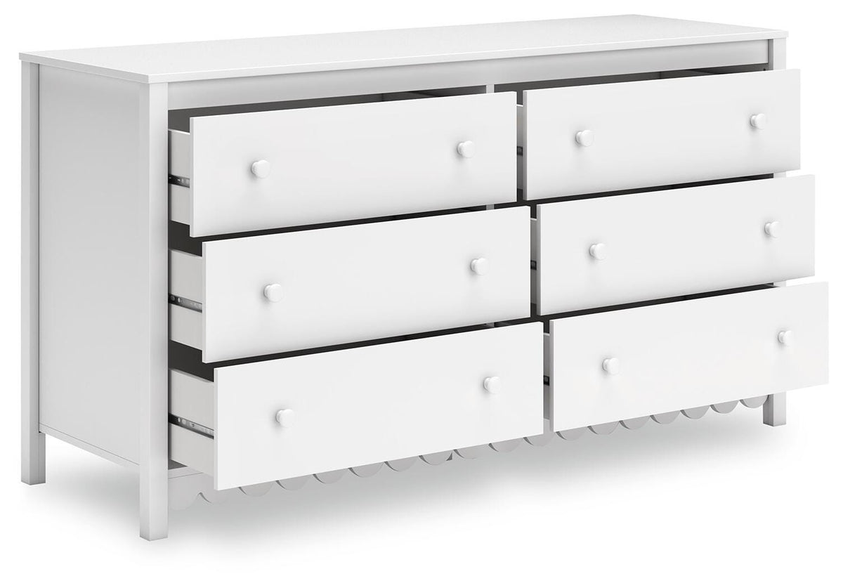Hallityn Dresser (Youth) - White  (EB1810-SI) - Image 4
