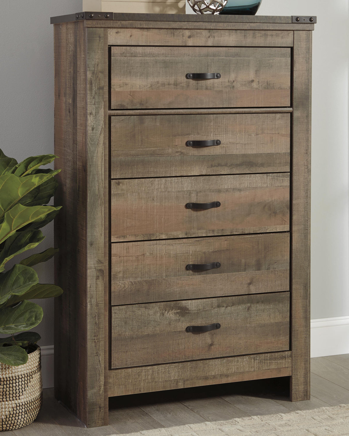 Trinell Chest of Drawers (Youth) - Brown  (B446-SI) - Image 2