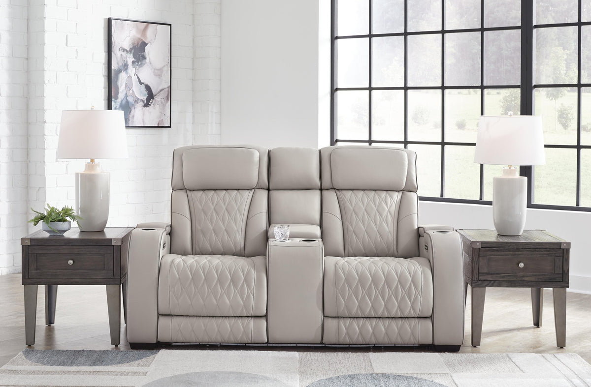 Boyington Power Reclining Loveseat with Console (U27105-SI) - Image 2