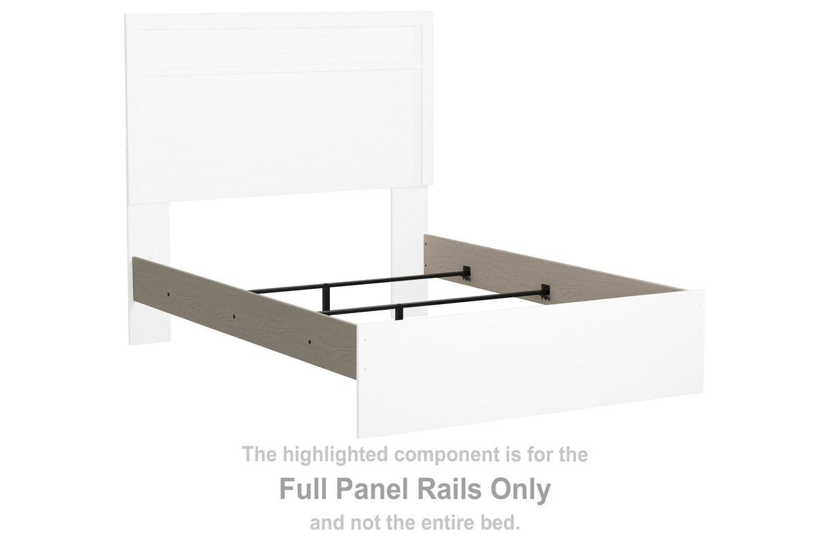 Stelsie Panel Rails - White  (B2588-SI) - Image 3