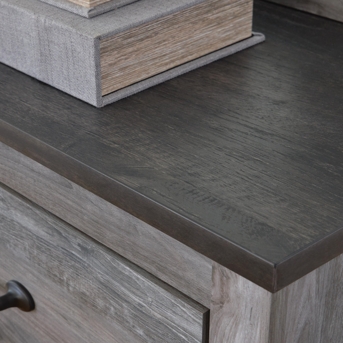 Bronyan Chest of Drawers - Dark Gray  (B1290-SI) - Image 6
