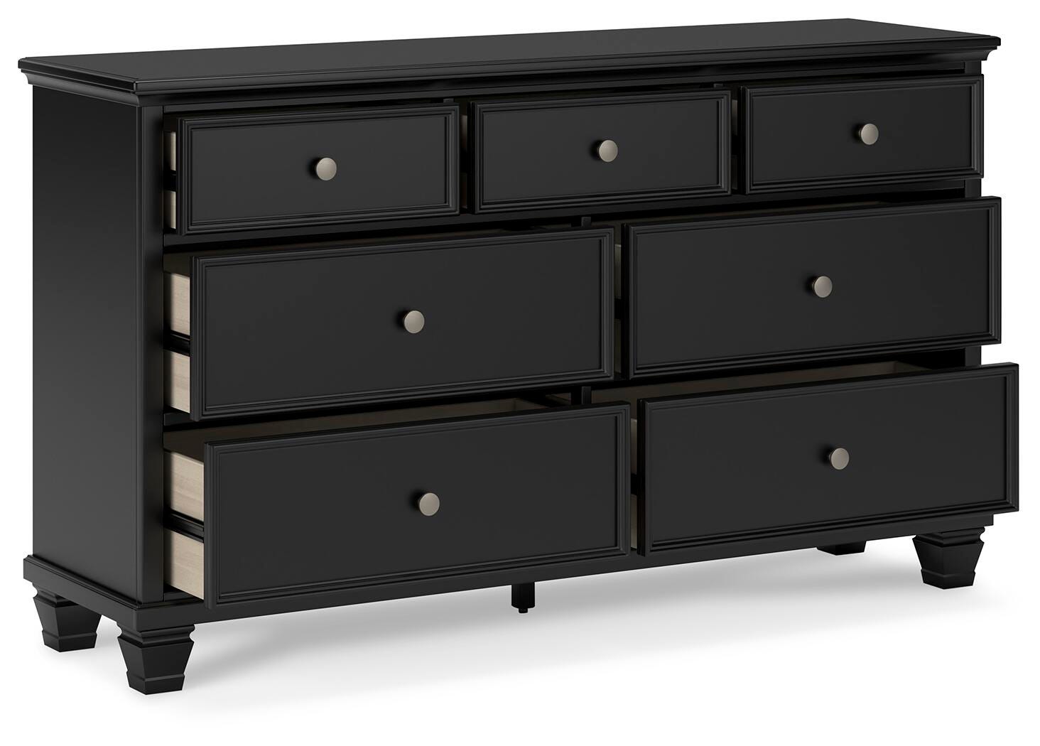 Lanolee Dresser - Black  (B687-SI) - Image 4
