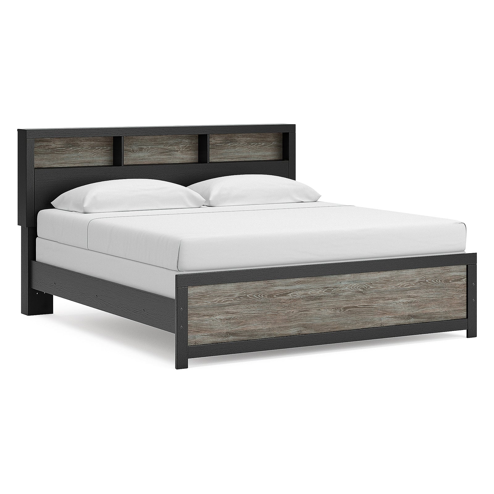 Broachmyn King Bookcase Bed (PCB1118-SI)