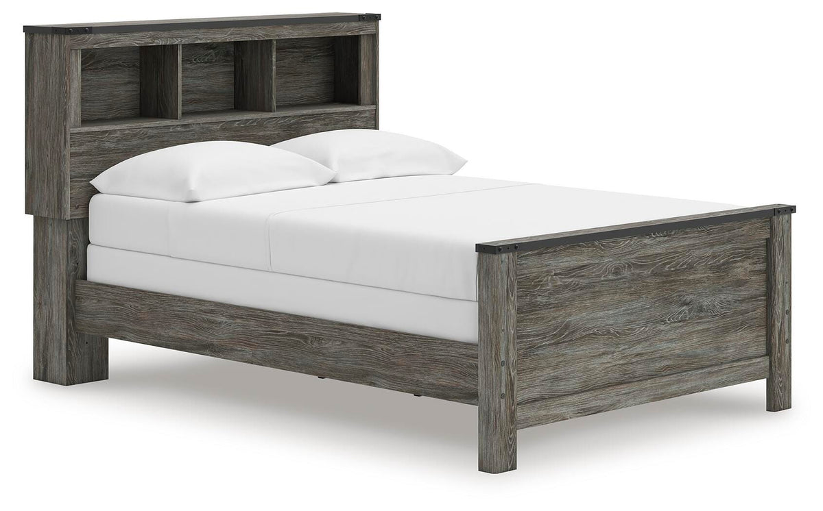 Frandern Bookcase Bed, Dresser and Mirror (B4480-SI) - Image 11