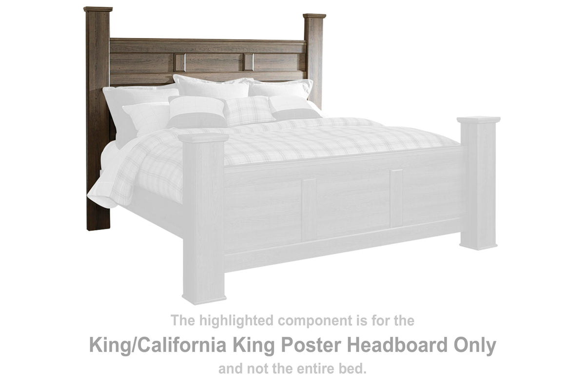 Juararo Poster Headboard - Dark Brown  (B251-SI)