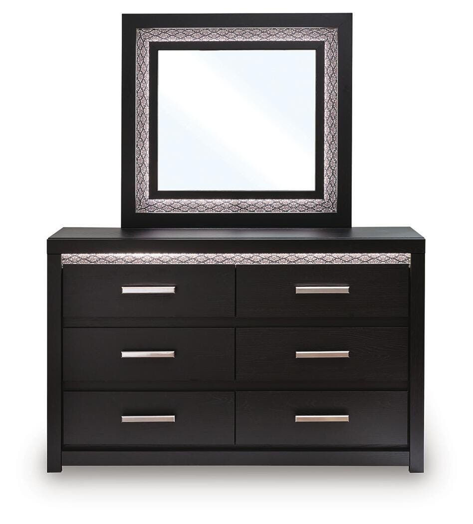 Brizmore Dresser and Mirror (PCB2611-SI) - Image 3
