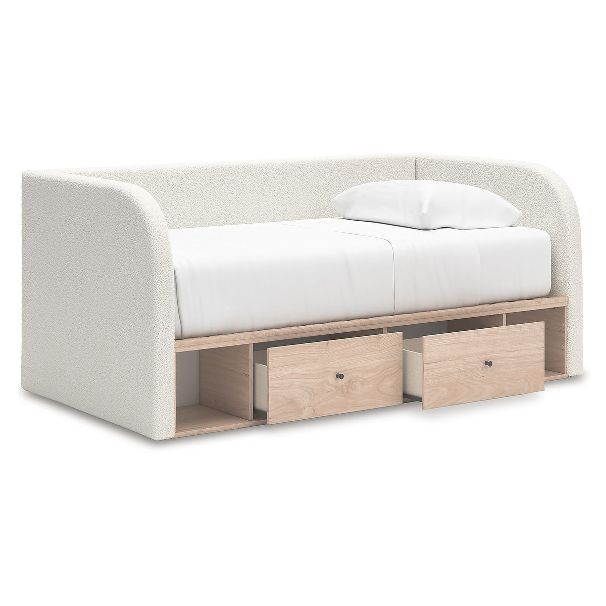 Arloster Twin Day Bed with Storage, Dresser and Nightstand (PCB1566-SI) - Image 12