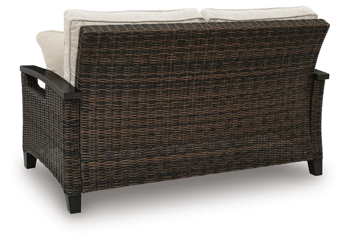 Monterey Point Outdoor Sofa with Cushion (PCP760-SI) - Image 17