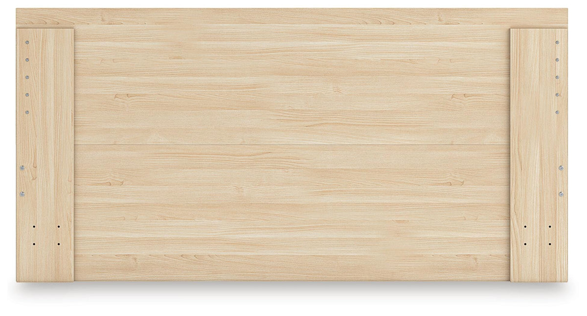 Onita Panel Platform Bed with 2 Side Storage - Natural  (EB9632-SI) - Image 6