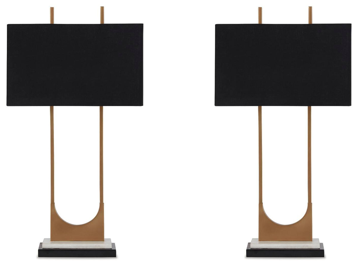 Malana Table Lamp (Set of 2) (L208254-SI)