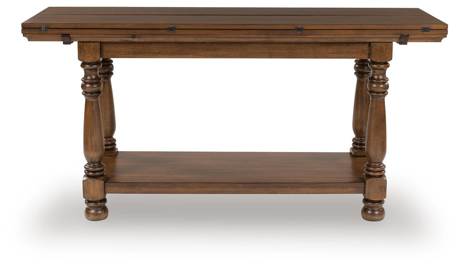 Sturlayne Flip Top Sofa Table - Brown  (T609-SI) - Image 4