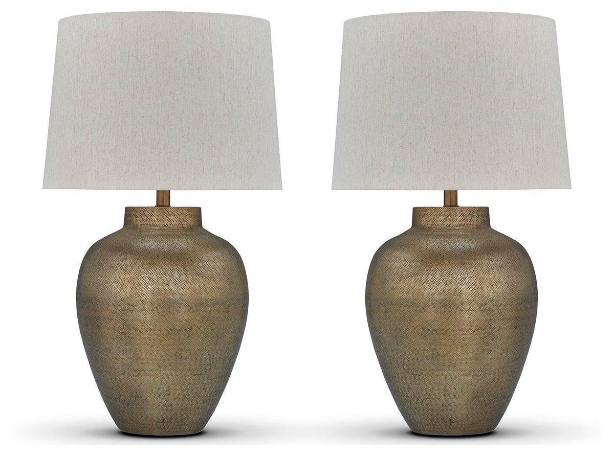 Madney 2-Piece Lamp Set (L207494-SI) - Image 2
