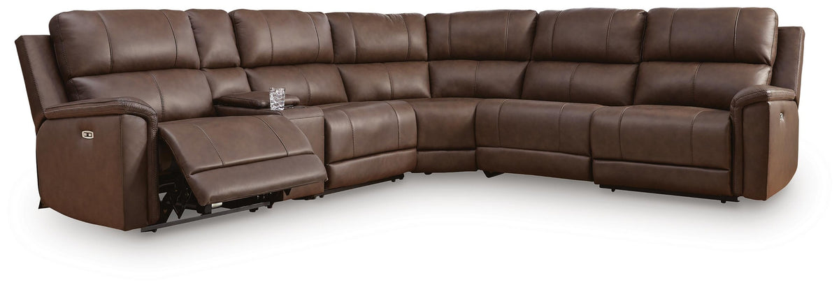 Bleckley 6-Piece Power Reclining Sectional (PCU12001-SI)
