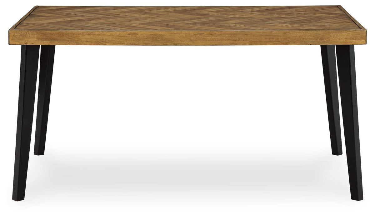Blondon Dining Table and 6 Chairs (Set of 7) (D413-SI) - Image 5