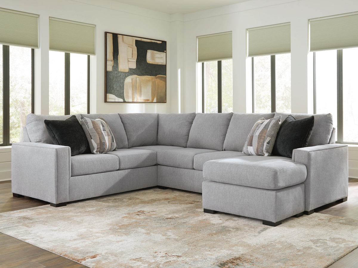 Lakepoint 2-Piece Sectional with Chaise (66804-SI) - Image 2