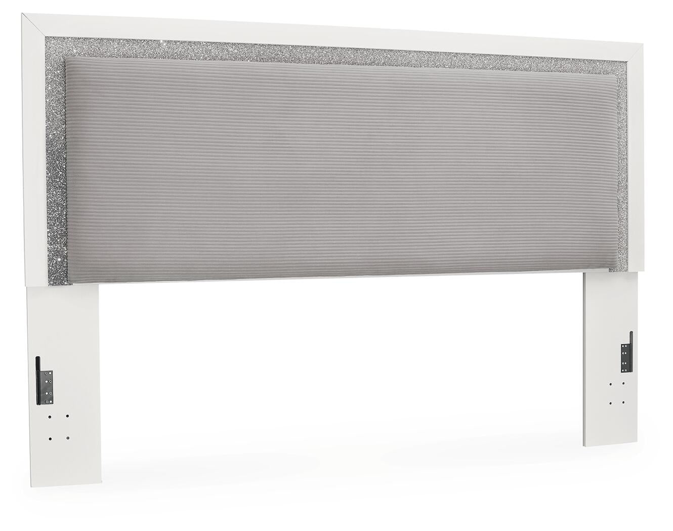 Maeling King Upholstered Panel Headboard (PCB1119-SI)