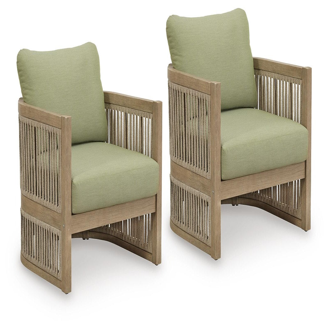 Serena Shores Outdoor Sofa with Cushion (PCP604-SI) - Image 5