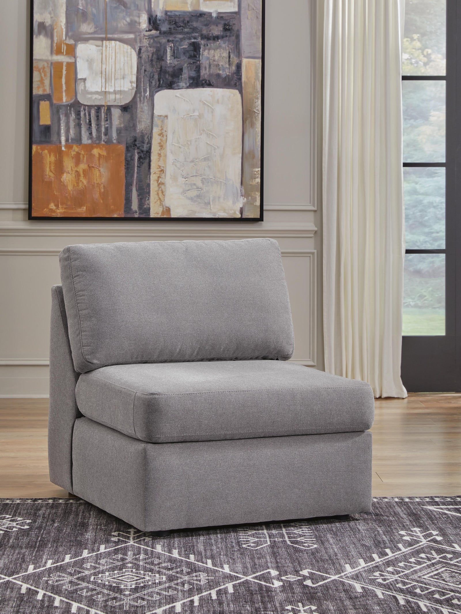 Modmax 4-Piece Sectional with Chaise (92104-SI) - Image 8