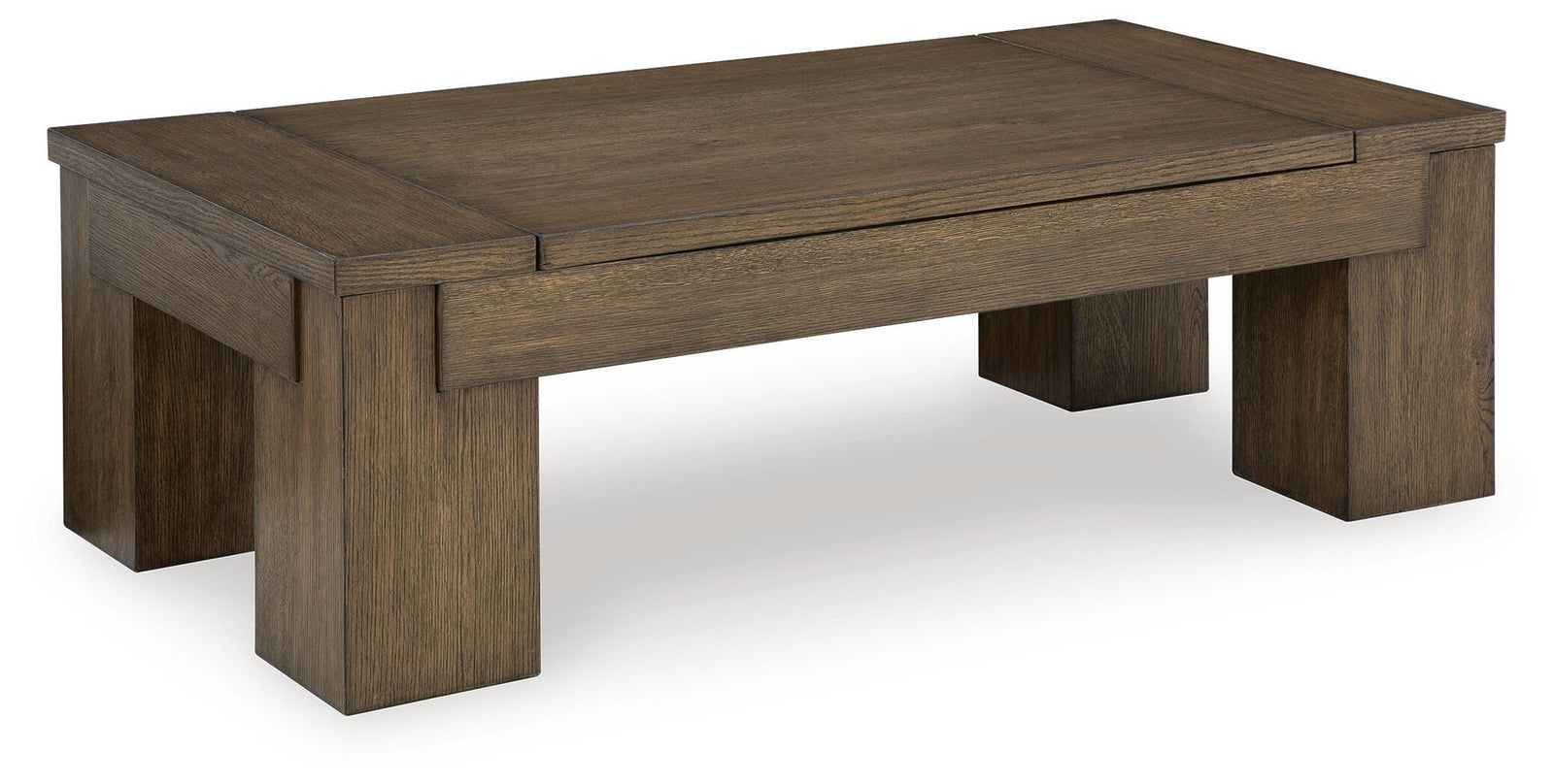 Rosswain Lift-top Coffee Table and 2 End Tables - Warm Brown  (T763-SI) - Image 4