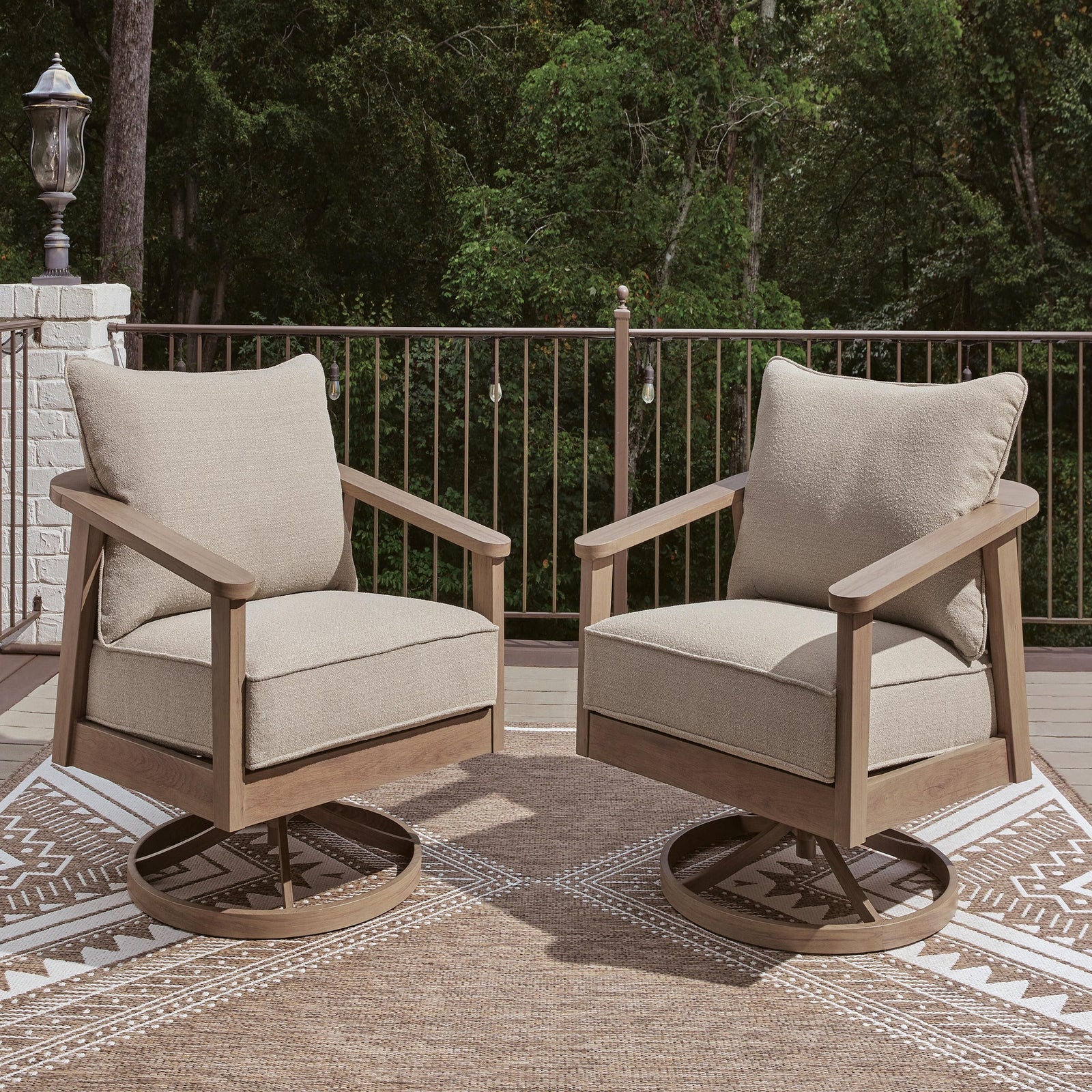 Harmony Headlands Outdoor Sofa with Cushion (PCP428-SI) - Image 4