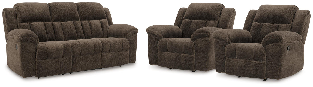 Frohn Reclining Sofa and 2 Recliners (37407-SI) - Image 2