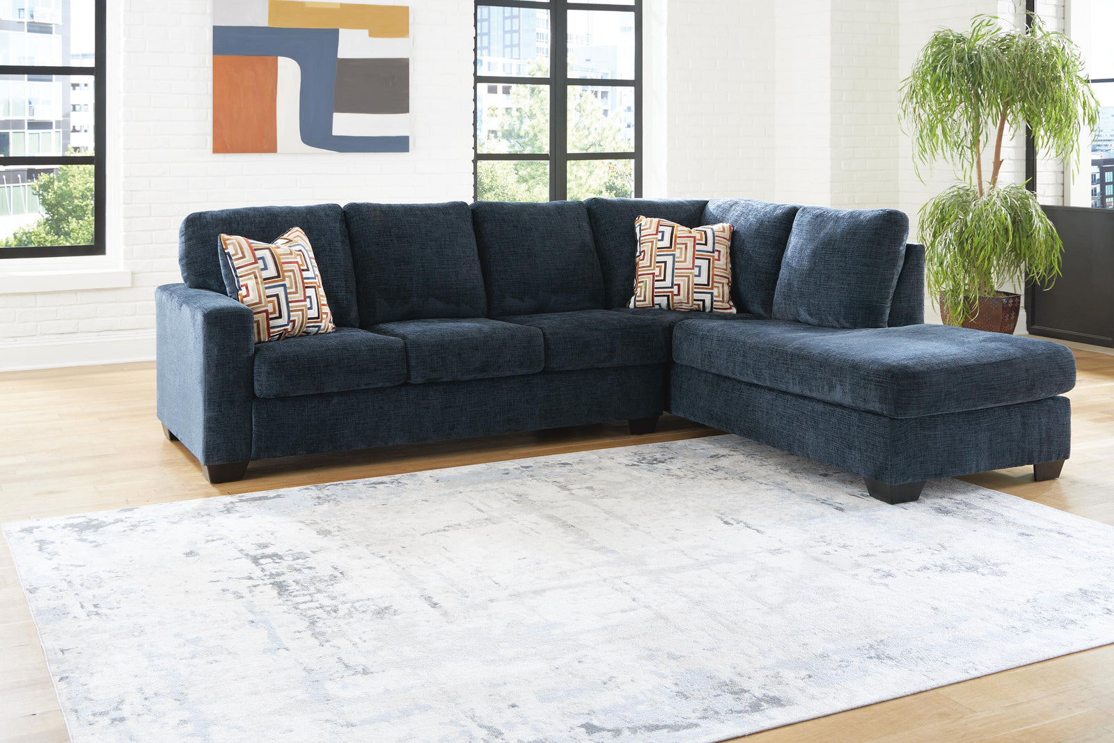Aviemore 2-Piece Sectional with Chaise (24303-SI) - Image 3