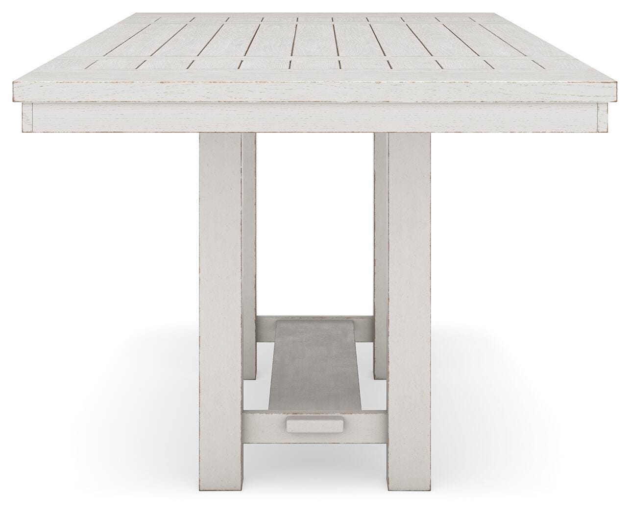 Robbinsdale Counter Height Dining Table, 4 Barstools and Bench (D642-SI) - Image 16