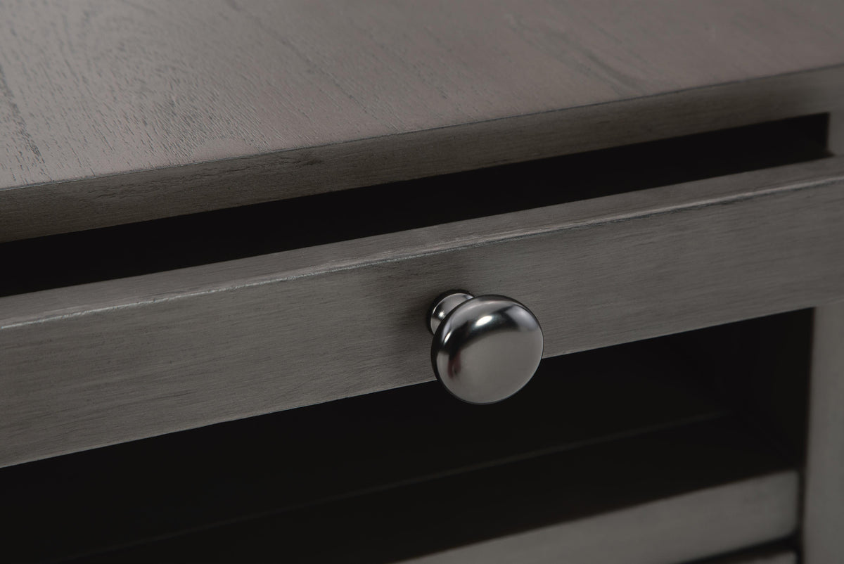Treytown Chairside End Table - Gray  (T300-SI) - Image 10