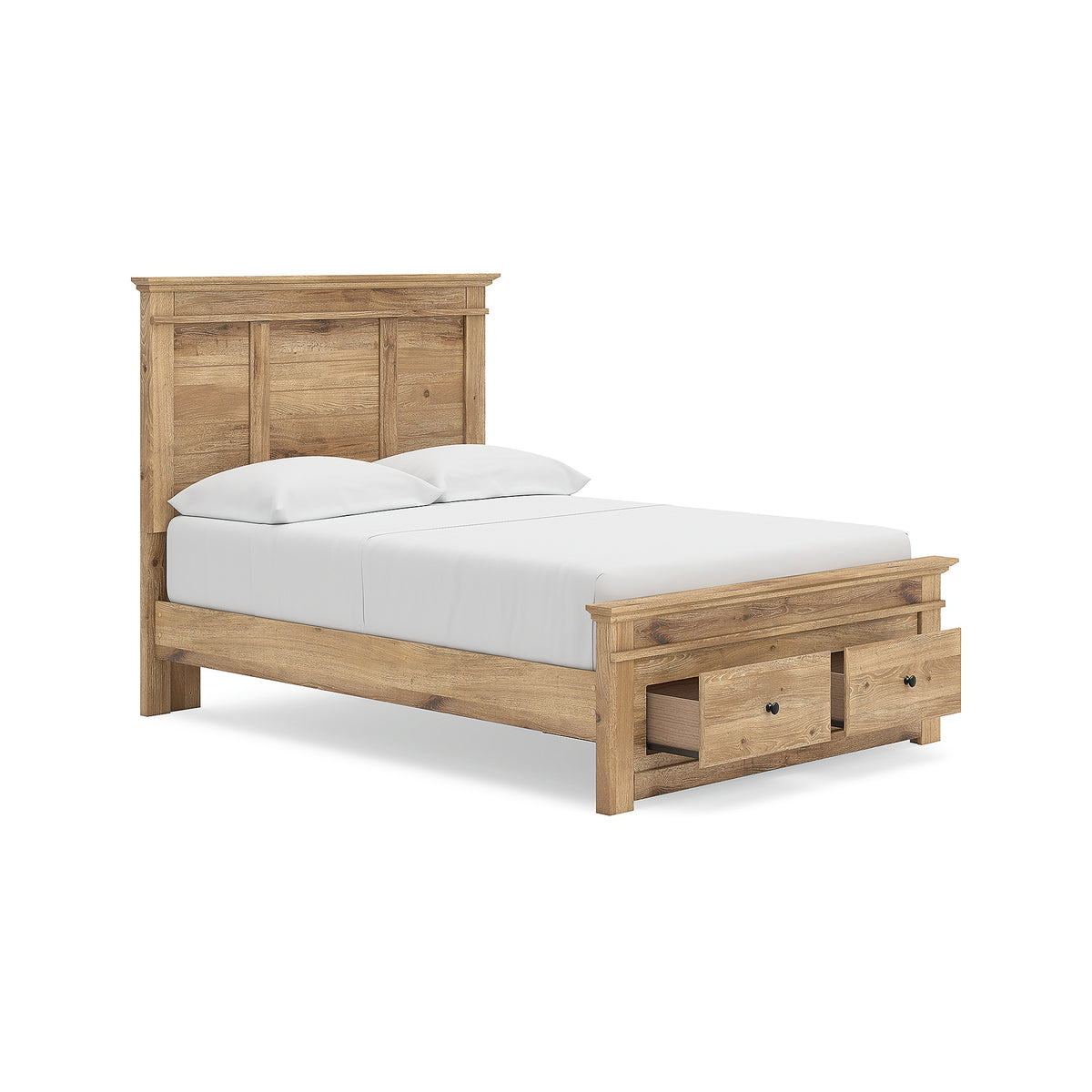 Makidern Full Panel Storage Bed, Dresser and Mirror (PCB1170-SI) - Image 11