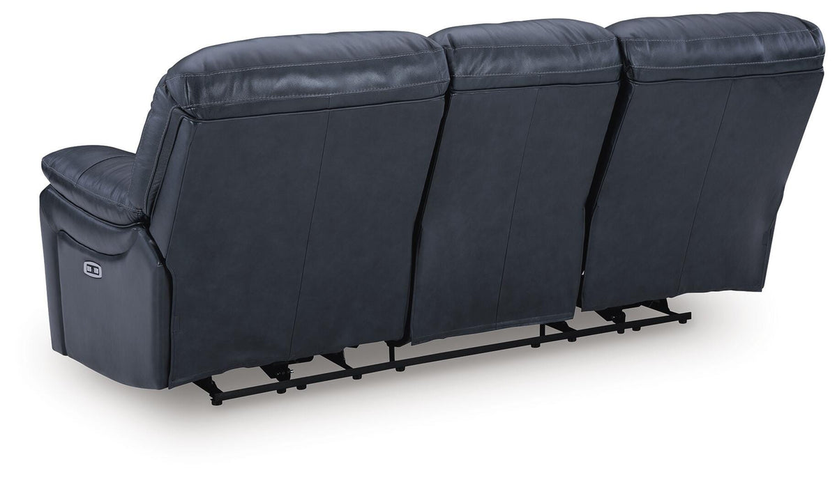 Leesworth Power Reclining Sofa (U43809-SI) - Image 4