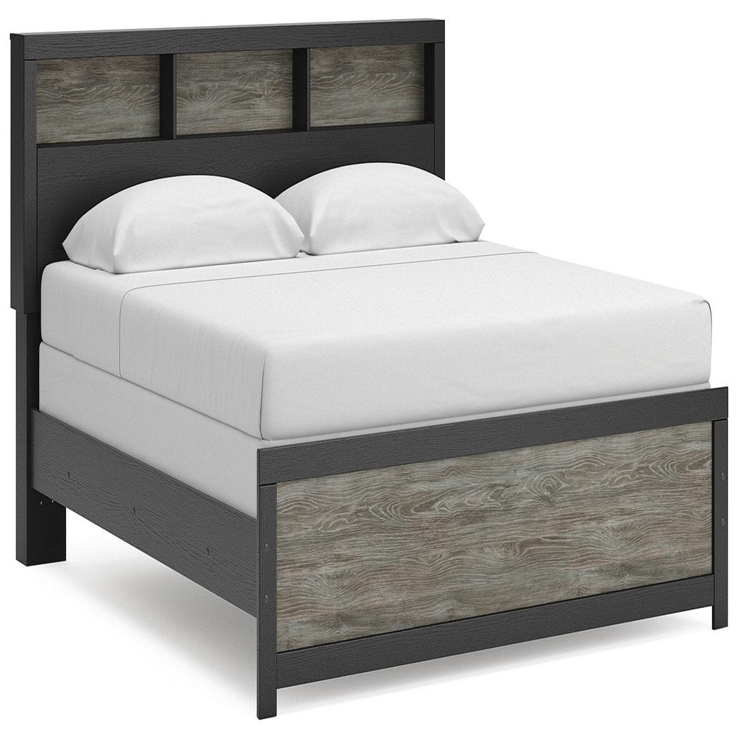 Broachmyn King Bookcase Bed (PCB1118-SI)