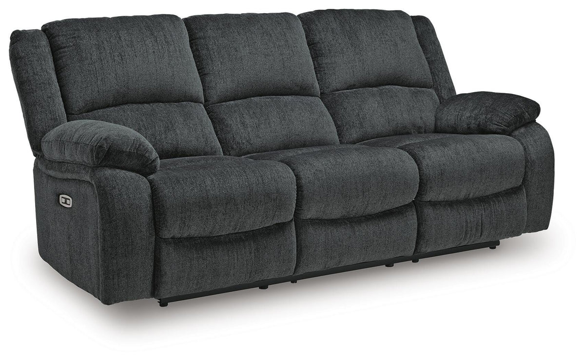 Draycoll Power Reclining Loveseat with Console (76504-SI) - Image 30