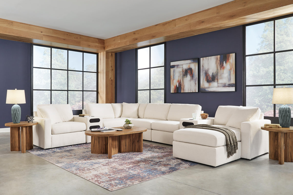 Modmax 4-Piece Sectional and Ottoman (92103-SI) - Image 21