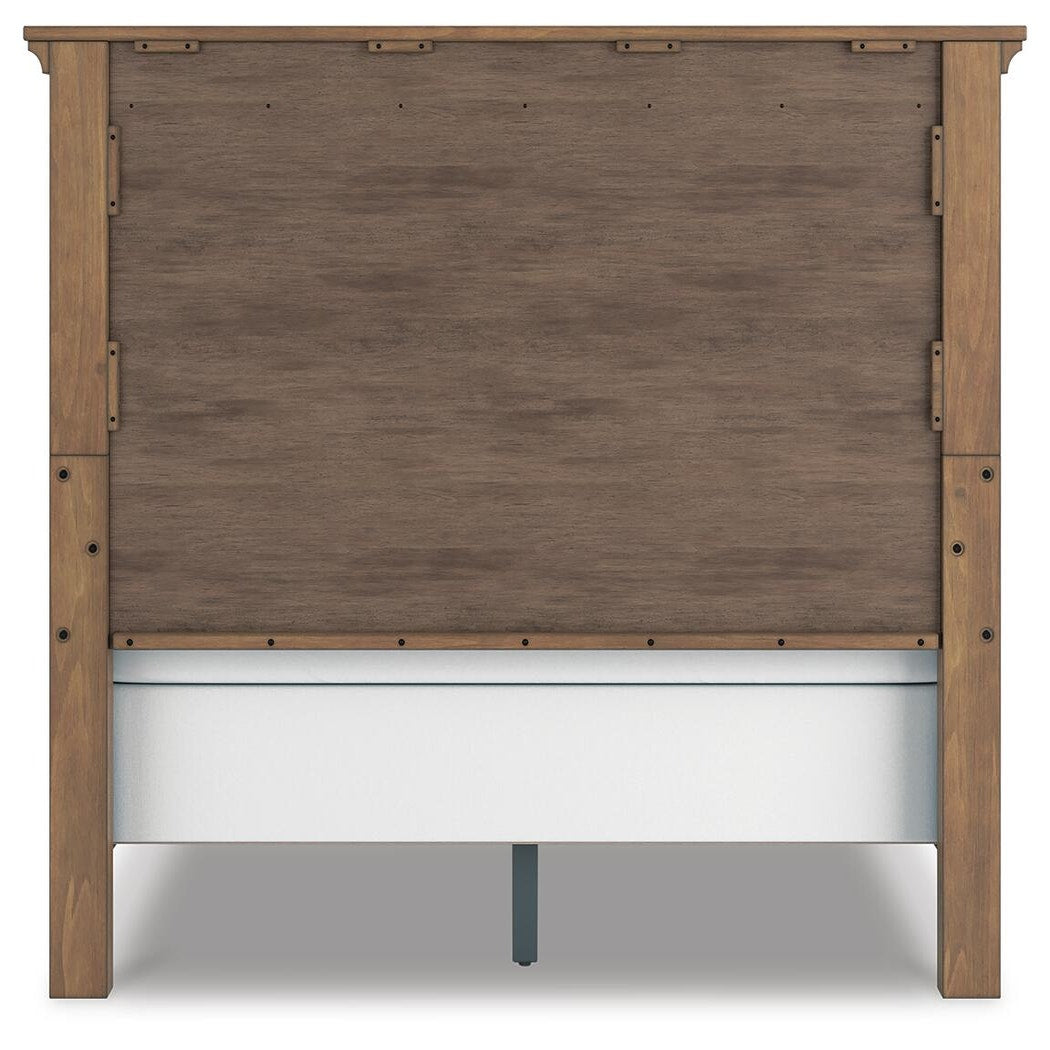 Feddinger Queen Panel Bed, Dresser, Mirror, Chest and 2 Nightstands (PCB779-SI) - Image 18