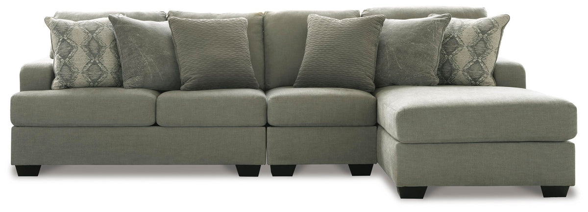 Keener 3-Piece Sectional with Chaise (11001-SI)