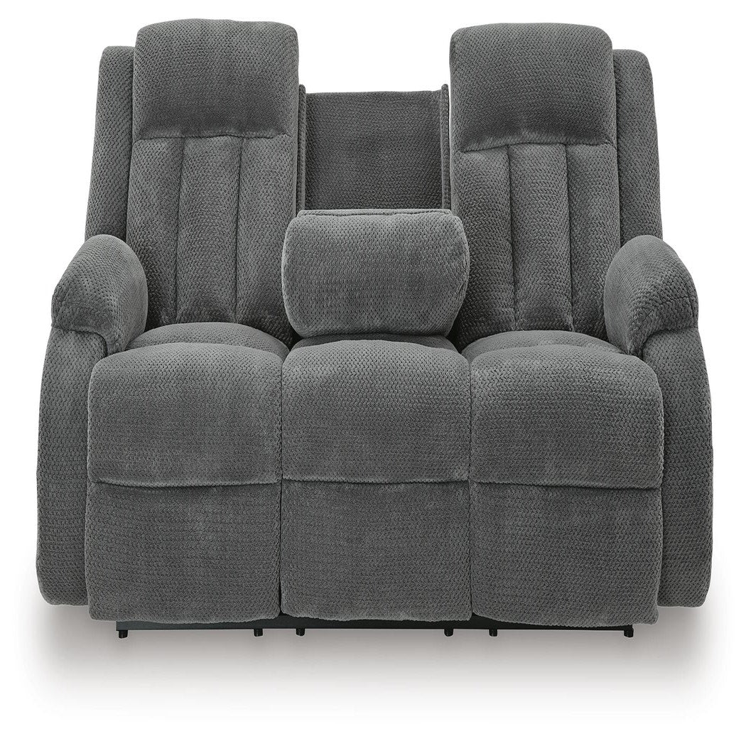 Observation Power Reclining Sofa with Drop Down Table (PC21405-SI) - Image 11