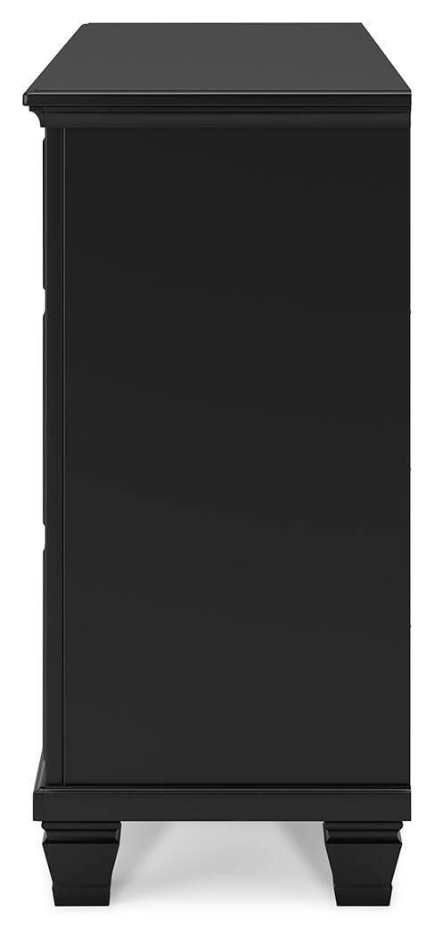 Lanolee Dresser - Black  (B687-SI) - Image 6