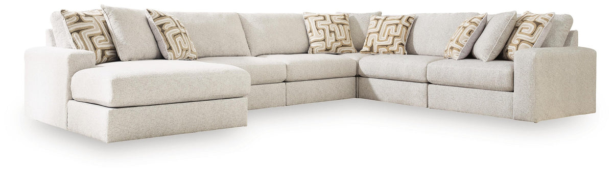 Kestrie 6-Piece Sectional with Chaise (PC68706-SI)