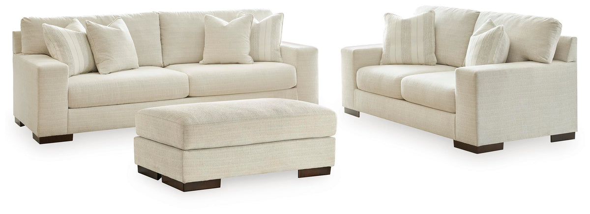 Maggie Sofa, Loveseat and Ottoman (52003-SI)