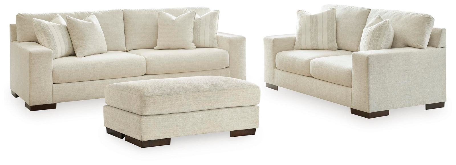 Maggie Sofa, Loveseat and Ottoman (52003-SI)