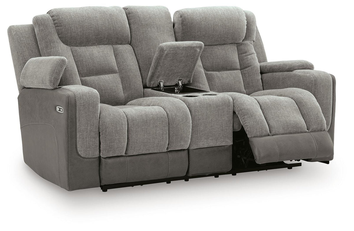 Mixed Motion Power Reclining Sofa (PC83505-SI) - Image 11