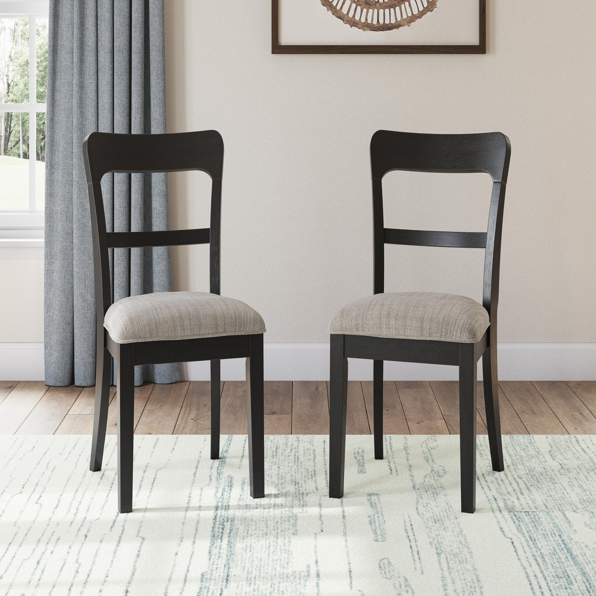 Greddinton Dining Table and 6 Chairs (PCD824-SI) - Image 10