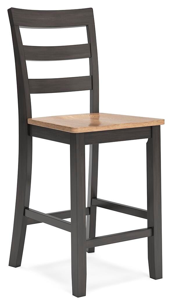 Gesthaven Counter Height Dining Table and 4 Barstools (D396-SI) - Image 2