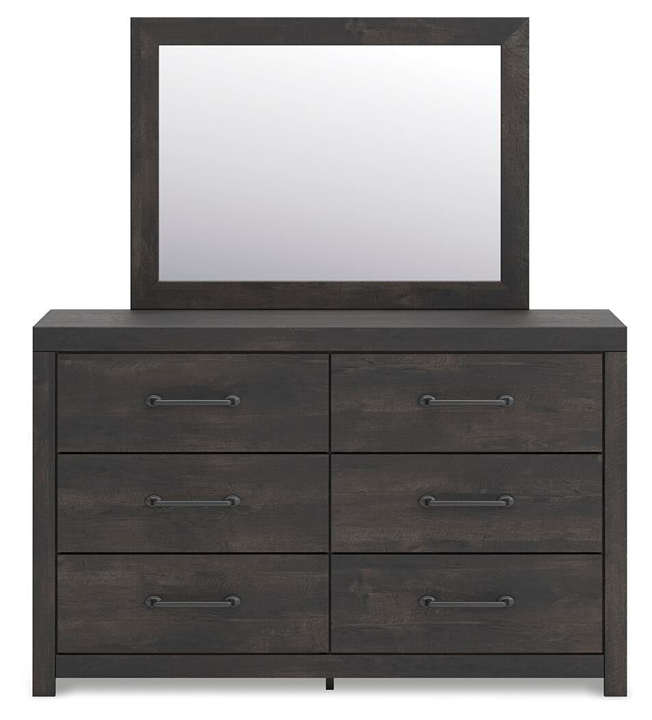 Hollivern Dresser and Mirror (PCB2108-SI)