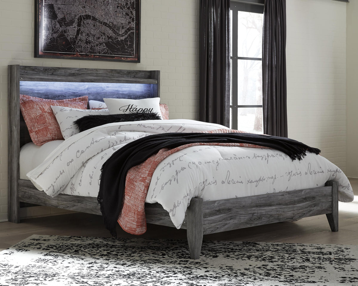 Baystorm Panel Bed - Gray  (B221-SI) - Image 2