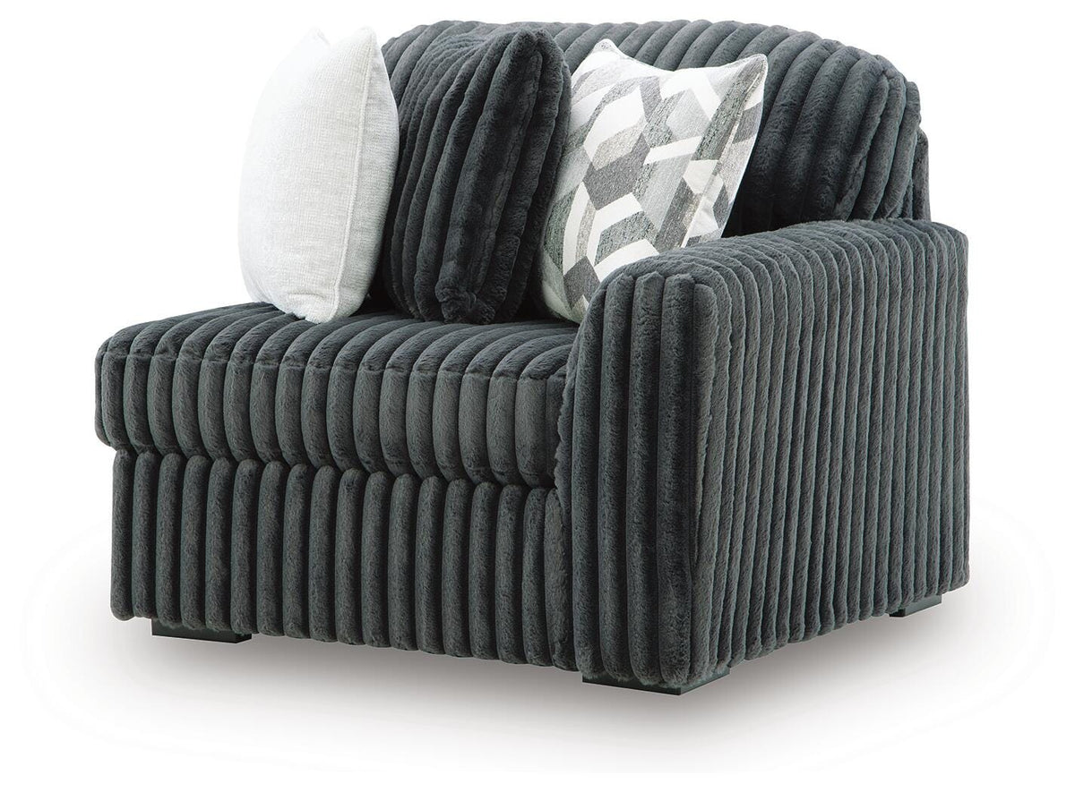 Midnight-Madness Sofa (98105-SI) - Image 4