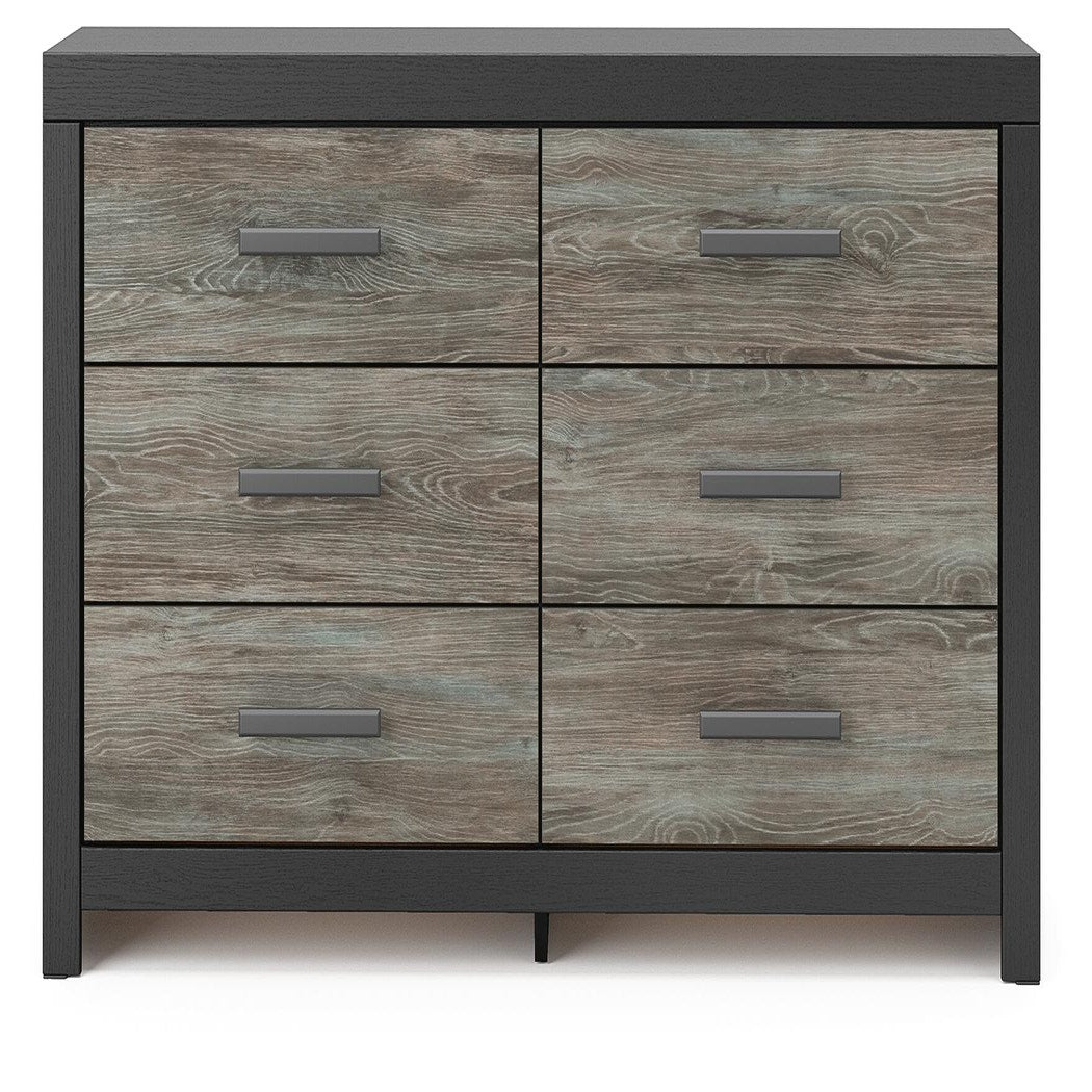Broachmyn Dresser and 2 Nightstands (PCB1118-SI) - Image 2