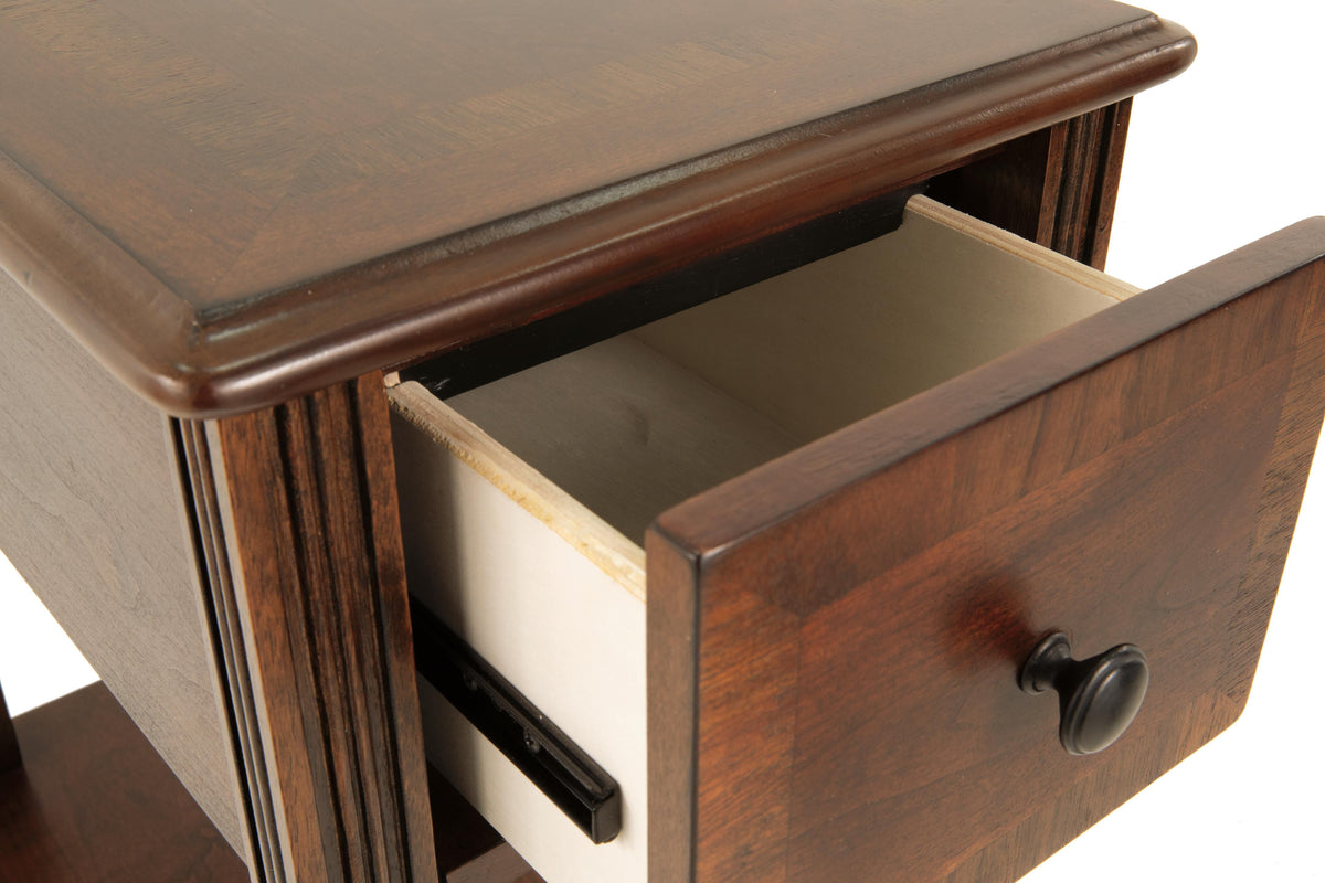 Breegin Chairside End Table - Brown  (T007-SI) - Image 20